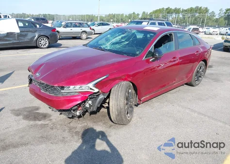 2021 Kia K5 Gt Line из США, поврежденный, VIN 5XXG64J27MG019816